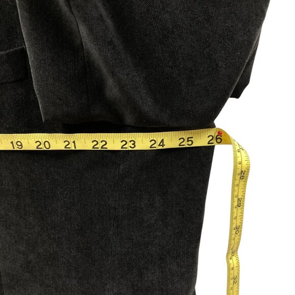 Elite Eddie Domani Men’s Black Corduroy Blazer Sport Coat, Size 50R, Embroidered - Picture 5 of 14